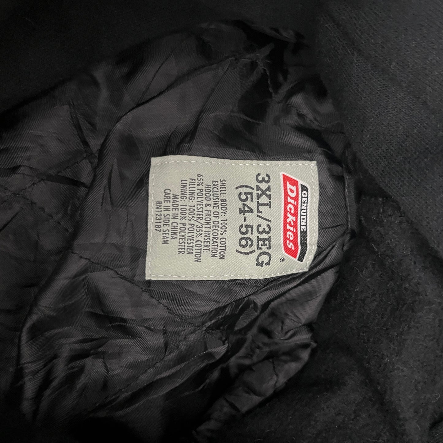 GIACCA DICKIES - 3XL NERO/GRIGIO