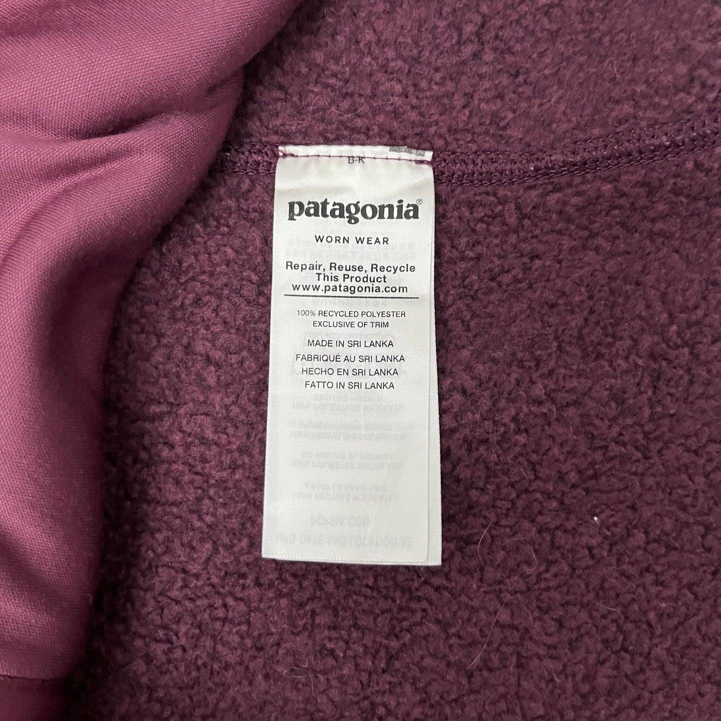 17. Patagonia Fleece Pile Jacket - Taglia L (Donna)