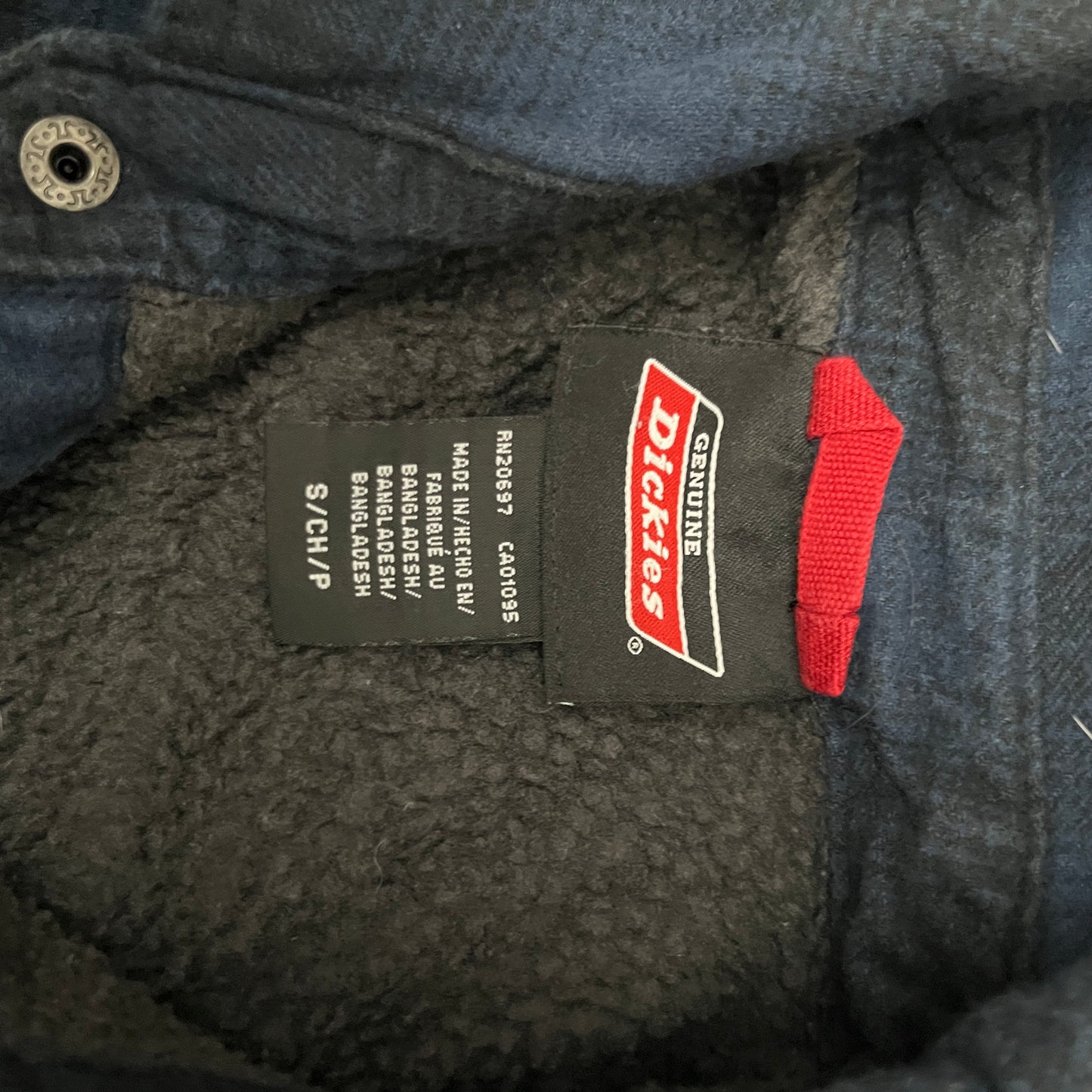 GIACCA SHACKET DICKIES - S BLU NAVY