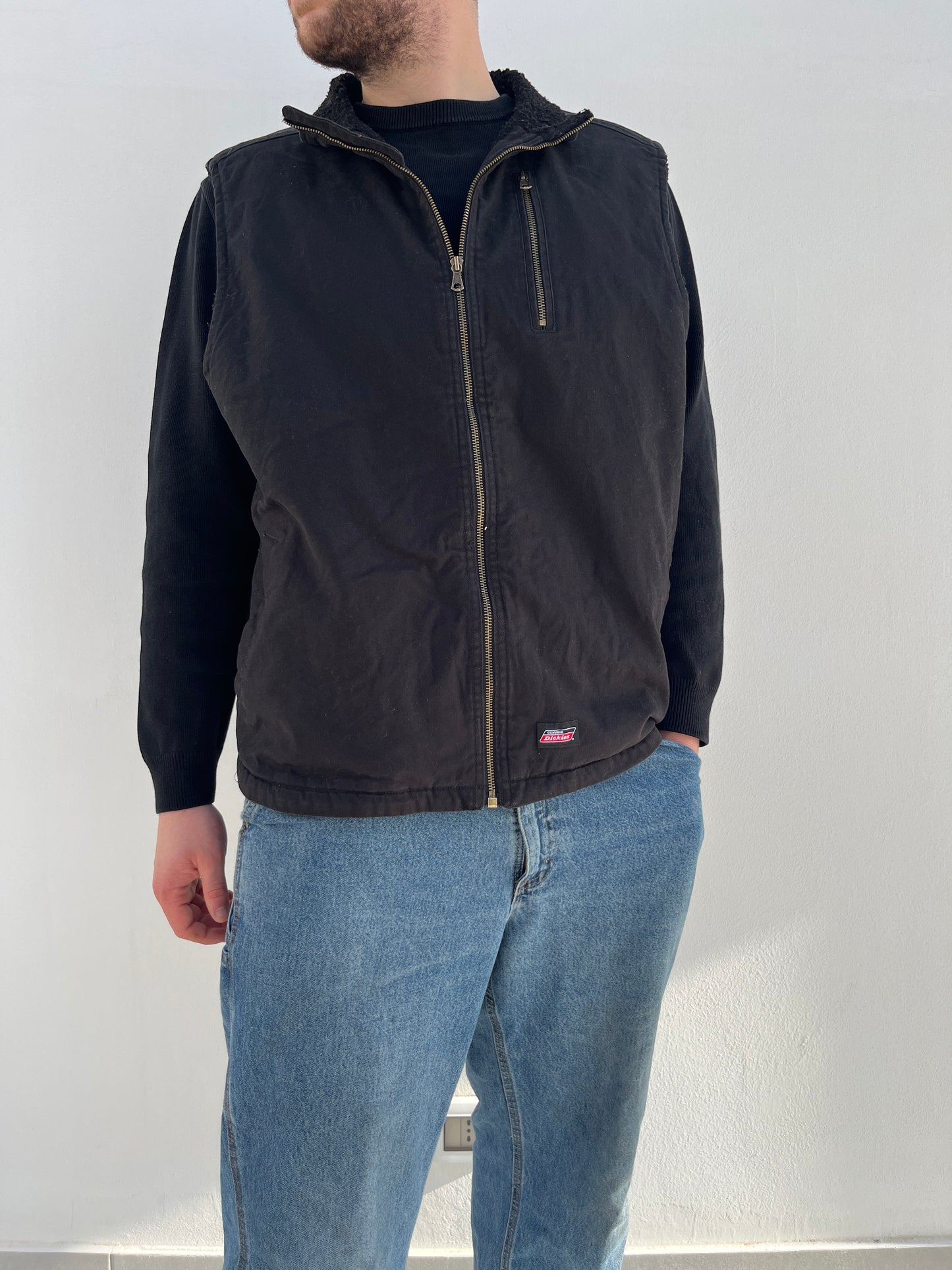 GILET DICKIES - 3XL NERO IN PILE