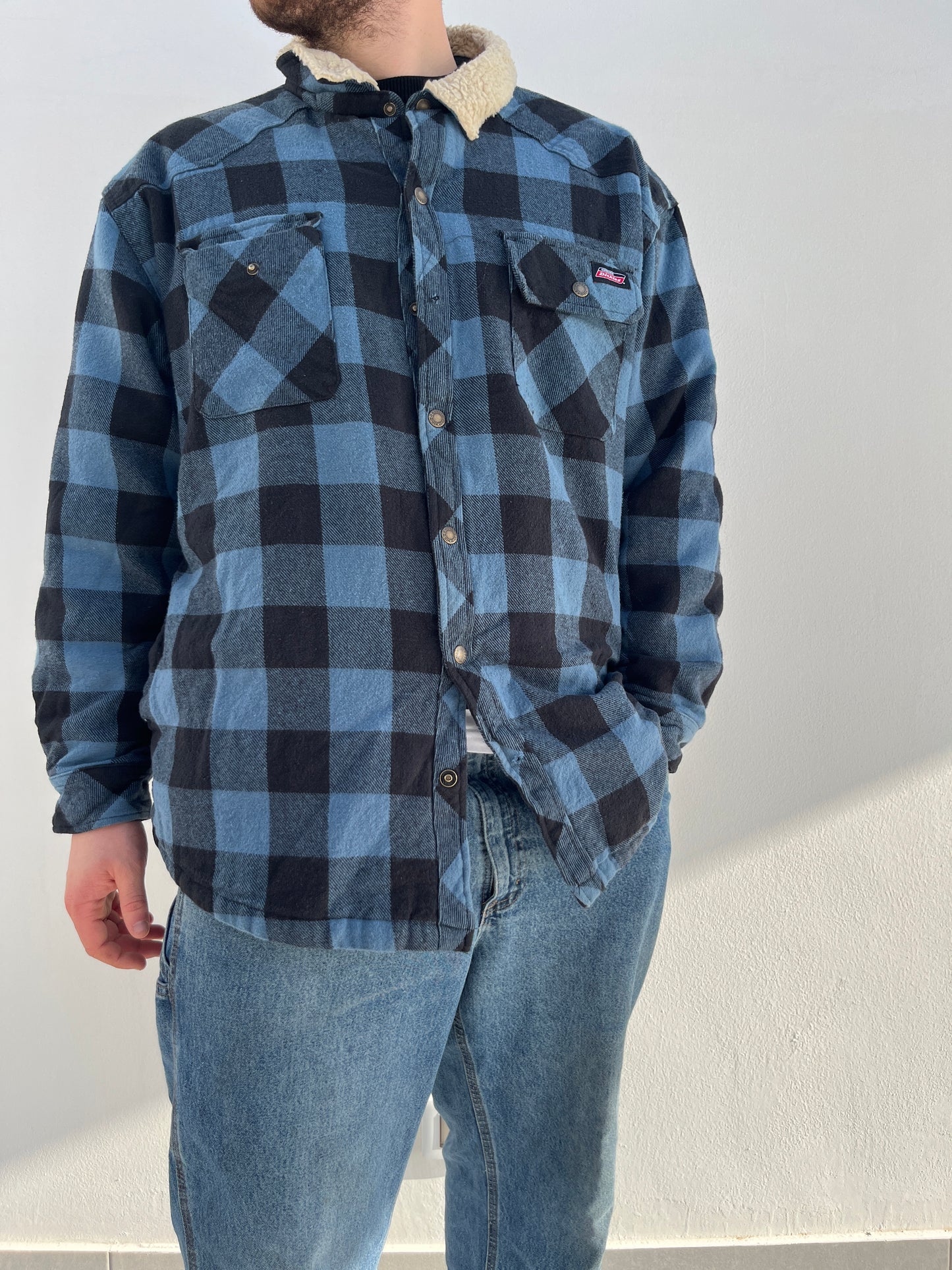 GIACCA-CAMICIA DICKIES - 3XL BLU NAVY